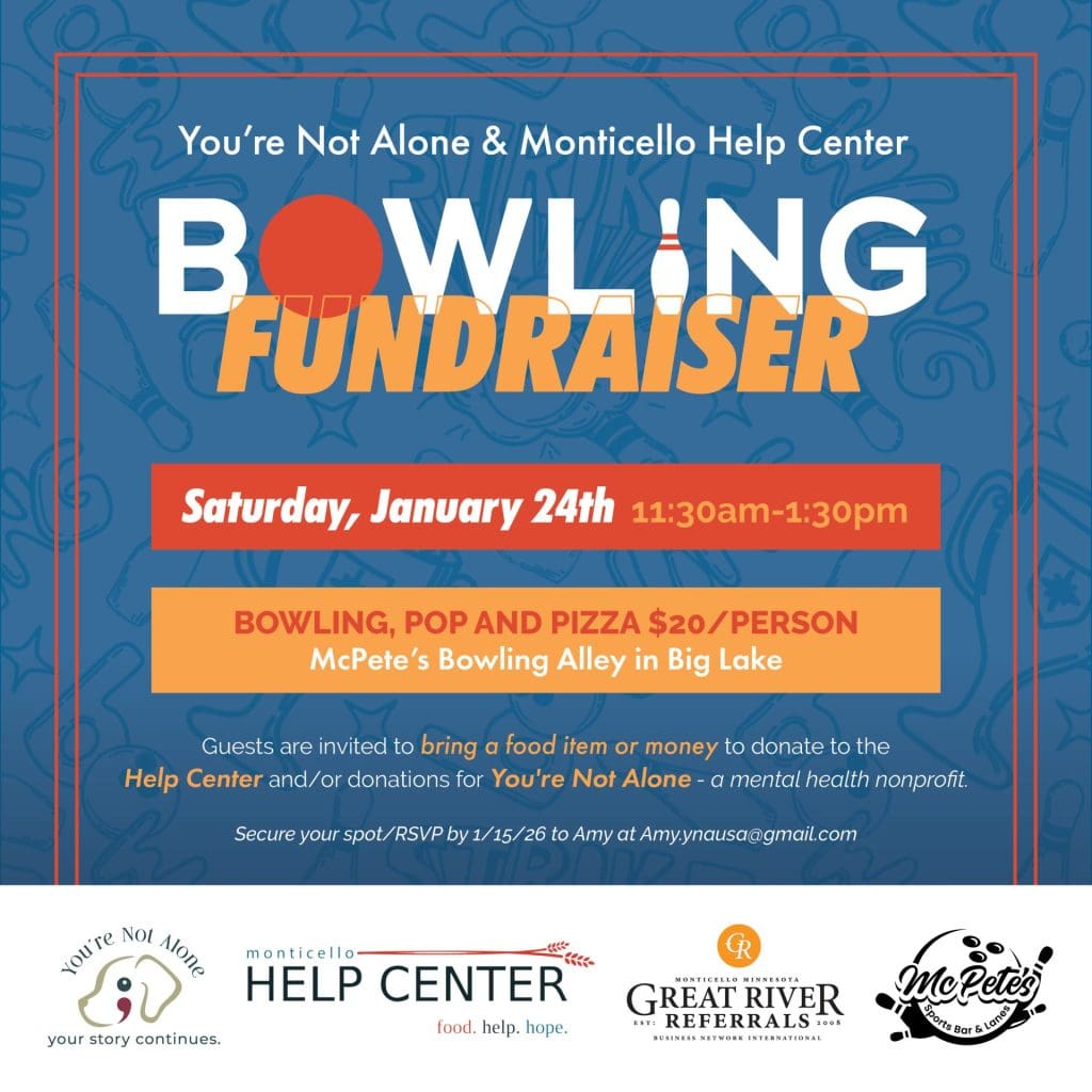 You're Not Alone - Flyer2